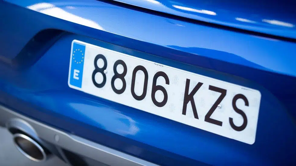 Matrícula de coche español – consulta DGT